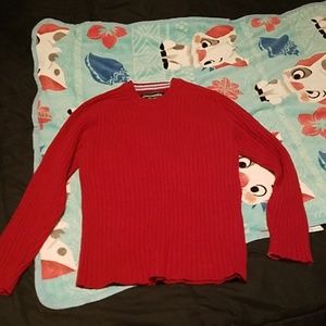 Abercrombie Red Sweater XL